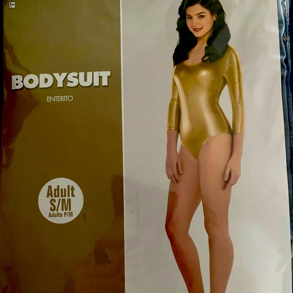 Gold Body Suit Costume